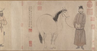 Sulhaset ja hevoset tekijältä Zhao Mengfu Chao Meng Fu or
