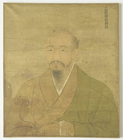 Zen-pappi-maalari Wu-Chun Fanin muotokuva. tekijältä Zhao Yongxian