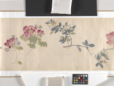 Värilliset kukat tekijältä Zhimian Zhou