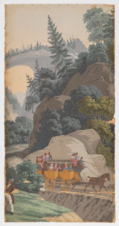 Luonnonkaunis Amerikka tekijältä Zuber and Cie, Rixheim, Alsace
