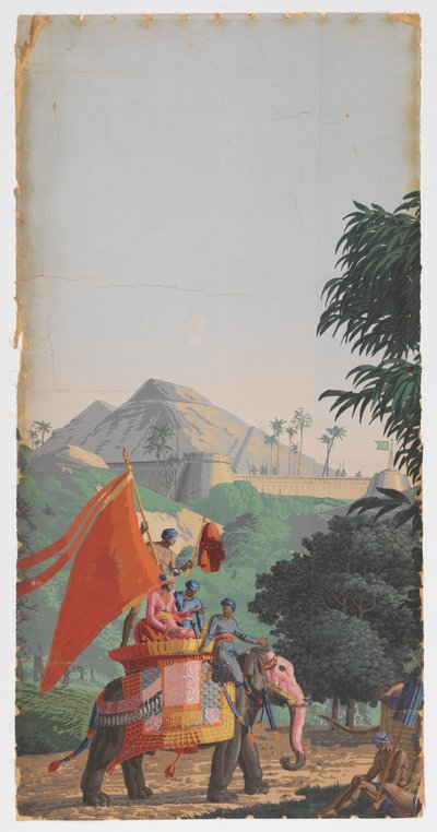 Hindoustan tekijältä Zuber and Cie, Rixheim, Alsace