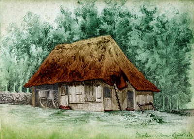 Myllyläinen Länsi-Ranskassa. 1863 (piirustus) tekijältä . .