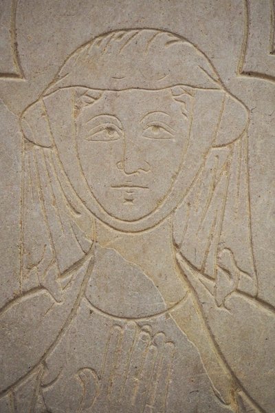 Burgundy, Lancharre, Chapaizen kunta 71460. Notre Damen kirkossa Isabelle de Vauvry tekijältä . .