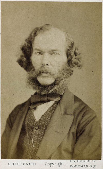 George Henry Lewes, englantilainen kirjailija ja filosofi, c 1865-1878 tekijältä Ferdinand Georg Waldmuller