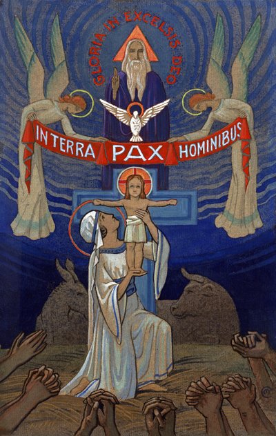 Kunnia Korkeimmalle Jumalalle. noin 1930 (kuva) tekijältä . .