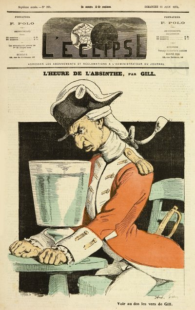 Absinttitunti tekijältä Frederick (attr. to) Barnard