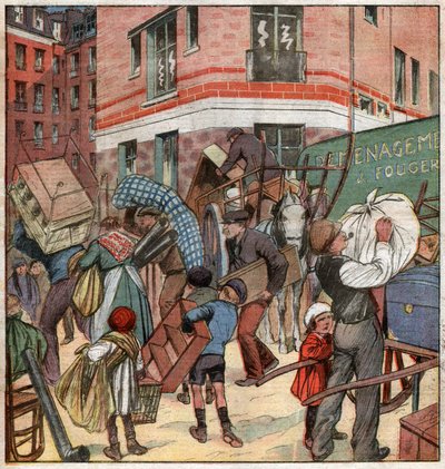 Logements sociaux en France. Sosiaalinen asunto Ranskassa. tekijältä Ferdinand Georg Waldmuller