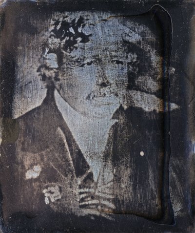 Louis Jacques Mande Daguerre, ranskalainen valokuvauksen pioneeri, n. 1840-luku tekijältä Frederick (attr. to) Barnard