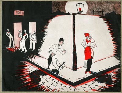 Marianne prostituoituna, n. 1930 tekijältä . .