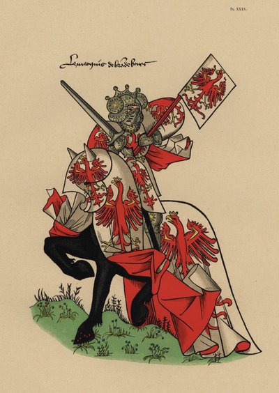 Brandenburgin markiisi, markiisi de Brandenburg, vakiona tekijältä John Pardon