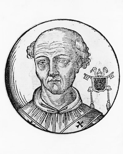 Johannes XII:n muotokuva (Octavianus of Tusculum, noin 937-964) tekijältä William Walcutt