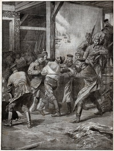 Prisonniers russes riipus la Iere Guerre Mondiale. Venäjän vankeja ensimmäisen maailmansodan aikana. tekijältä Ferdinand Georg Waldmuller