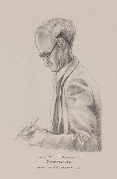 Professori W E S Turner, marraskuu tekijältä Frederick (attr. to) Barnard
