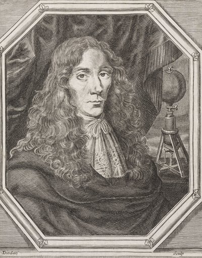 Robert Boyle, irlantilainen fyysikko ja kemisti, n. 1670 tekijältä Frederick (attr. to) Barnard