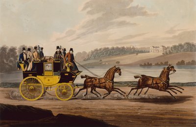 Royal Telegraph Manchester (värillinen kaiverrus) tekijältä . .