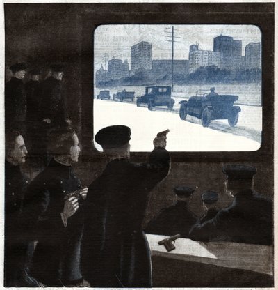 Seance de tir de politiers. Poliisien ampumakoulutus. tekijältä Ferdinand Georg Waldmuller