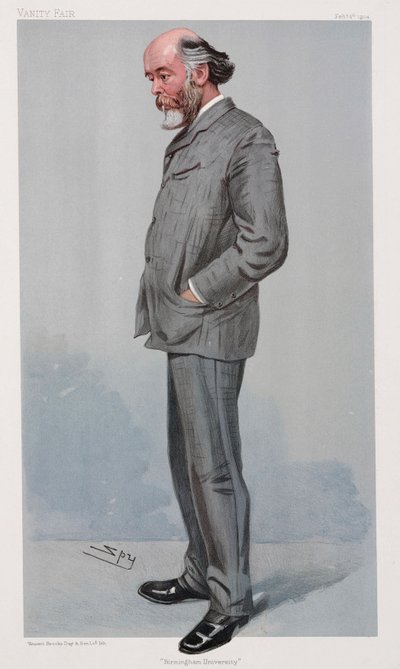 Sir Oliver Lodge, englantilainen fyysikko tekijältä Henry Charles Fehr