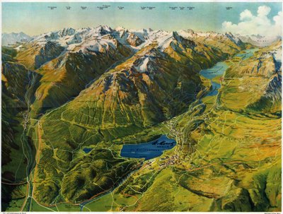 St Moritz, ca 1930, finès tekijältä . .