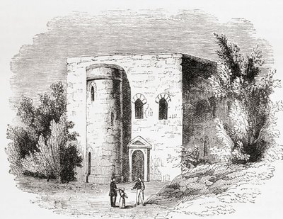 Sanctuary, Westminster Abbey, Lontoo, Englanti, nähty täällä 1800-luvulla. tekijältä . .