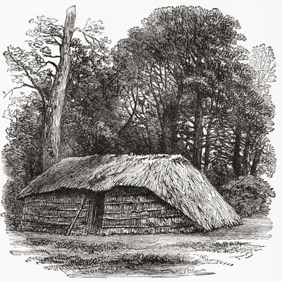 Kota, jossa Sir David Livingstone kuoli 1. toukokuuta 1873 tekijältä . .