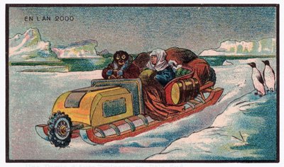 Matkailu Etelämantereella, noin 1910 tekijältä . .