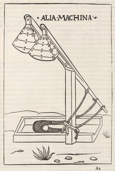 Trebuchet tekijältä Frederick (attr. to) Barnard