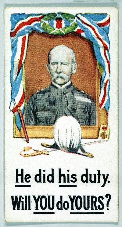 Iso-Britannia : Tupakkakortit - WW1 Rekrytointi tekijältä Ferdinand Georg Waldmuller