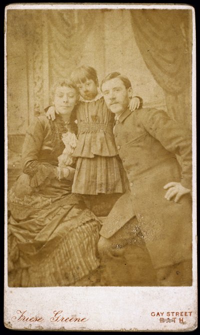 William Friese-Greene, kuvaaja ja perhe, n. 1880 tekijältä Henry Charles Fehr