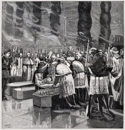 paavi Leo XIII:n kuolema tekijältä . .