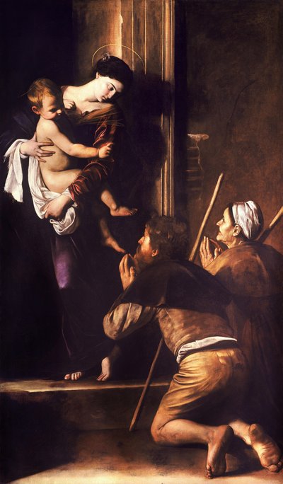 Loreton Madonna tekijältä Michelangelo Merisi da  Caravaggio