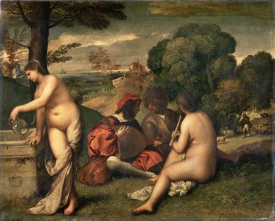 Pastoraalinen konsertti tekijältä Giorgione