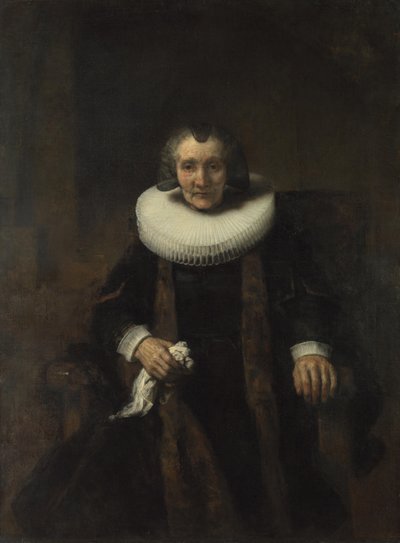 Margaretha de Geerin muotokuva tekijältä Rembrandt van Rijn