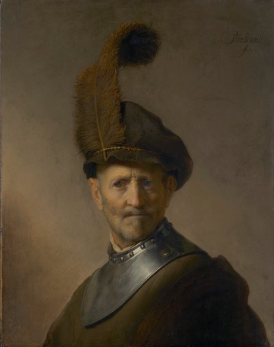 Miehen muotokuva, ehkä Rembrandtin isä, Harmen Gerritsz van Rijn Muokkaa tätä Wikidatassa tekijältä Rembrandt