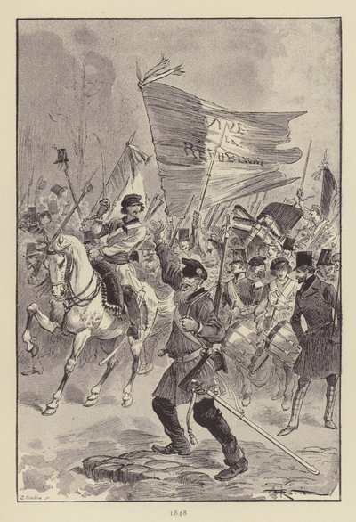 1848 tekijältä after Albert Robida