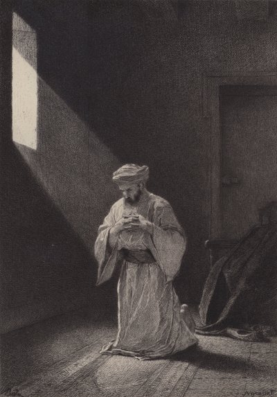 Rukous tekijältä after Albert Robida