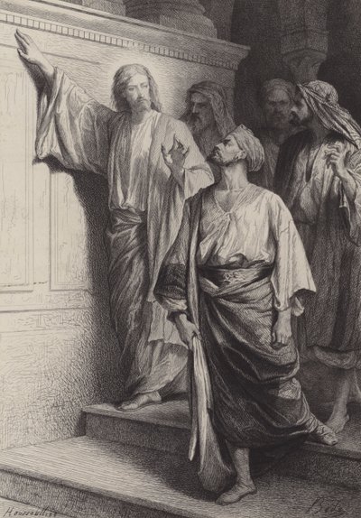Pyhän Matteuksen kutsumus tekijältä after Albert Robida