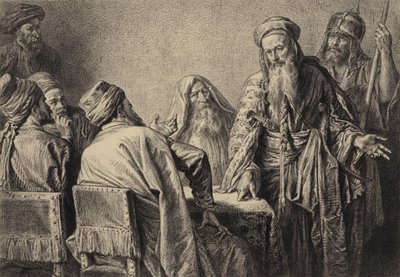Ylipappien virkamiehet tekijältä after Albert Robida