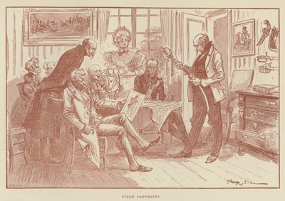 Vanhat muistot tekijältä after Albert Robida