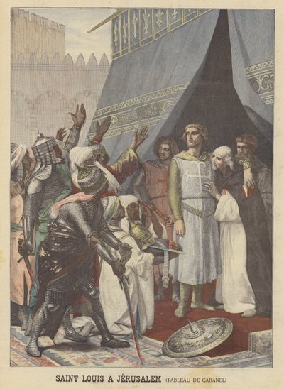 St Louis Jerusalemissa tekijältä after Alexandre Cabanel