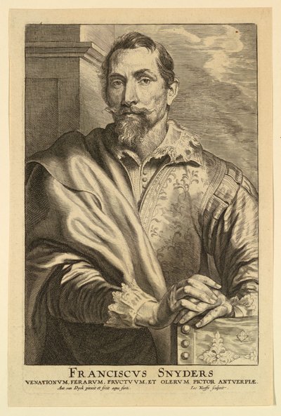 Frans Snydersin muotokuva miesten prinssien ikoneista tekijältä after Anthony van Dyck