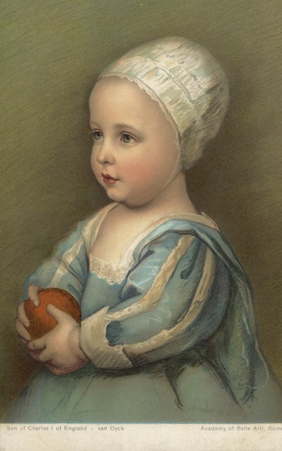 Charles I:n poika tekijältä after Anthony van Dyck