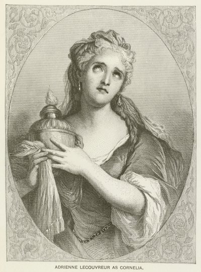 Adrienne Lecouvreur Corneliana tekijältä after Antoine Coypel