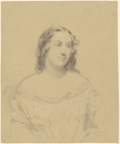 Rouva Sylvanus D. Lewis (Estelle Anna Blanche Robinson) tekijältä after Charles Loring Elliott Seth Wells Cheney