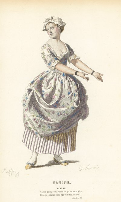 Nanine tekijältä after Edmond A.F. Geffroy