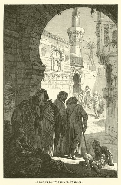 Köyhien leipä, Arnaud dAndilly tekijältä after Emile Antoine Bayard