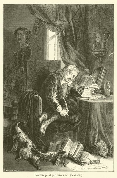 Itse maalaama Scarron, Scarron tekijältä after Emile Antoine Bayard
