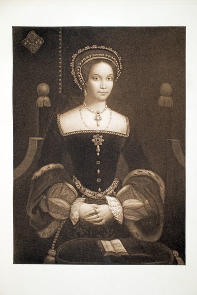 Prinsessa Mary, myöhemmin kuningatar Maria I, n. 1537, pub. 1902 (kollotyyppi) tekijältä after English School