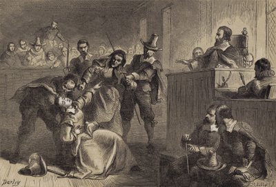 Edmund Cheesemanin vaimo ennen kuvernööri Berkeleytä tekijältä after Felix Octavius Carr Darley