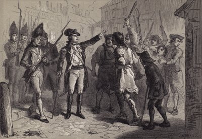 Kuvernööri Tryon ja sääntelyviranomaiset tekijältä after Felix Octavius Carr Darley