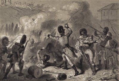 Britit torjuivat Fort Stephensonin tekijältä after Felix Octavius Carr Darley